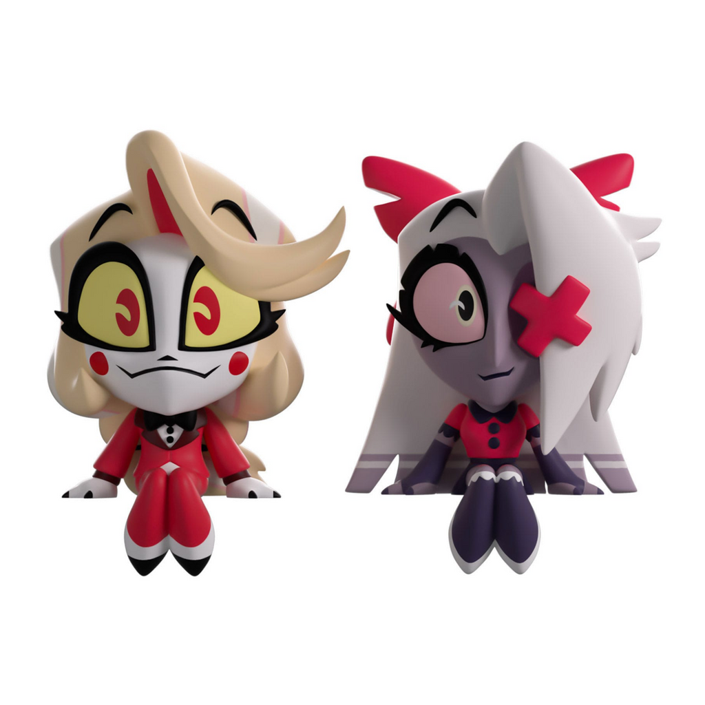 YOUTOOZ VINYL FIGURE HAZBIN HOTEL CHARLIE & VAGGIE 5cm