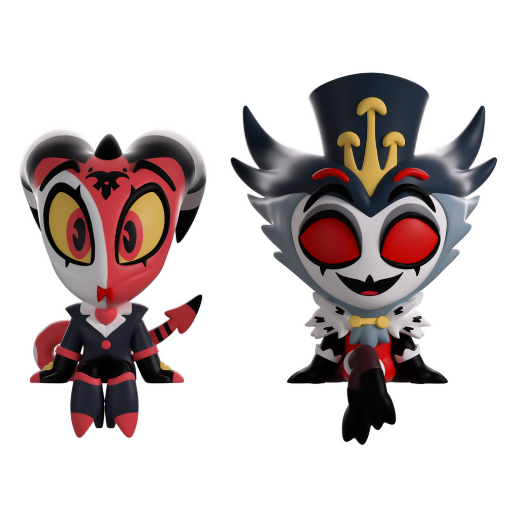 YOUTOOZ VINYL FIGURE HELLUVA BOSS BLITZO & STOLAS 5cm