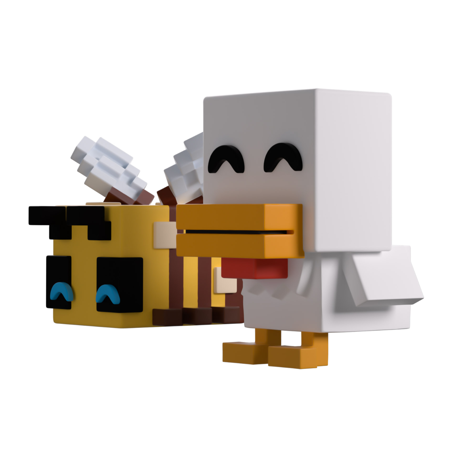 YOUTOOZ VINYL FIGURE MINECRAFT BEE & CHICKEN 5cm