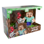 YOUTOOZ VINYL FIGURE MINECRAFT TAMING A WOLF 12cm