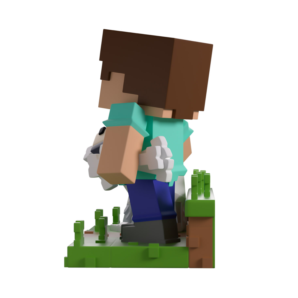 YOUTOOZ VINYL FIGURE MINECRAFT TAMING A WOLF 12cm