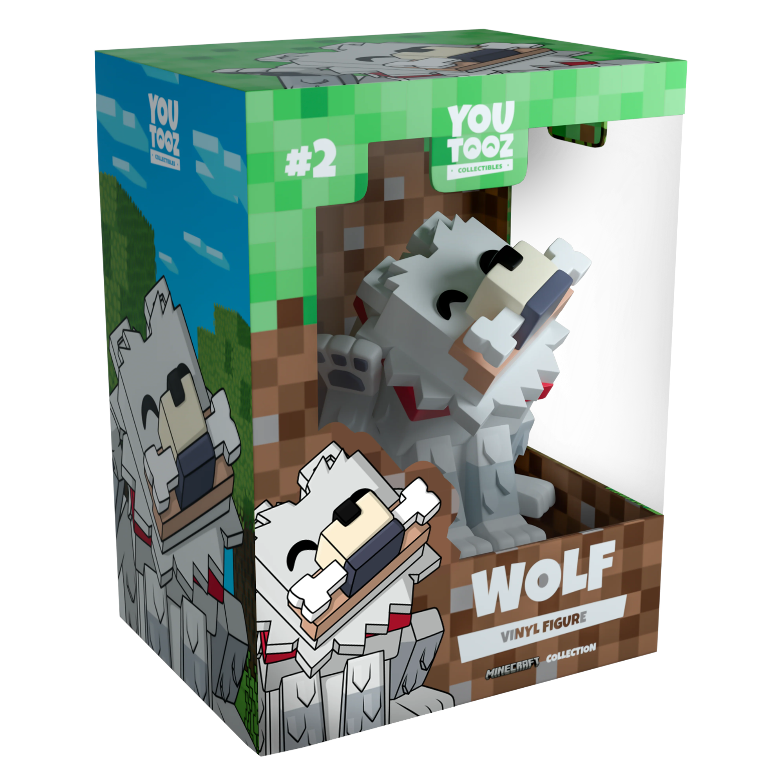 YOUTOOZ VINYL FIGURE MINECRAFT WOLF 12cm