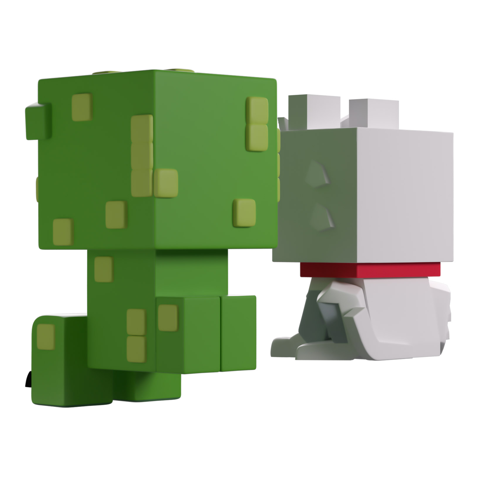YOUTOOZ VINYL FIGURE MINECRAFTWOLF & CREEPER 5cm