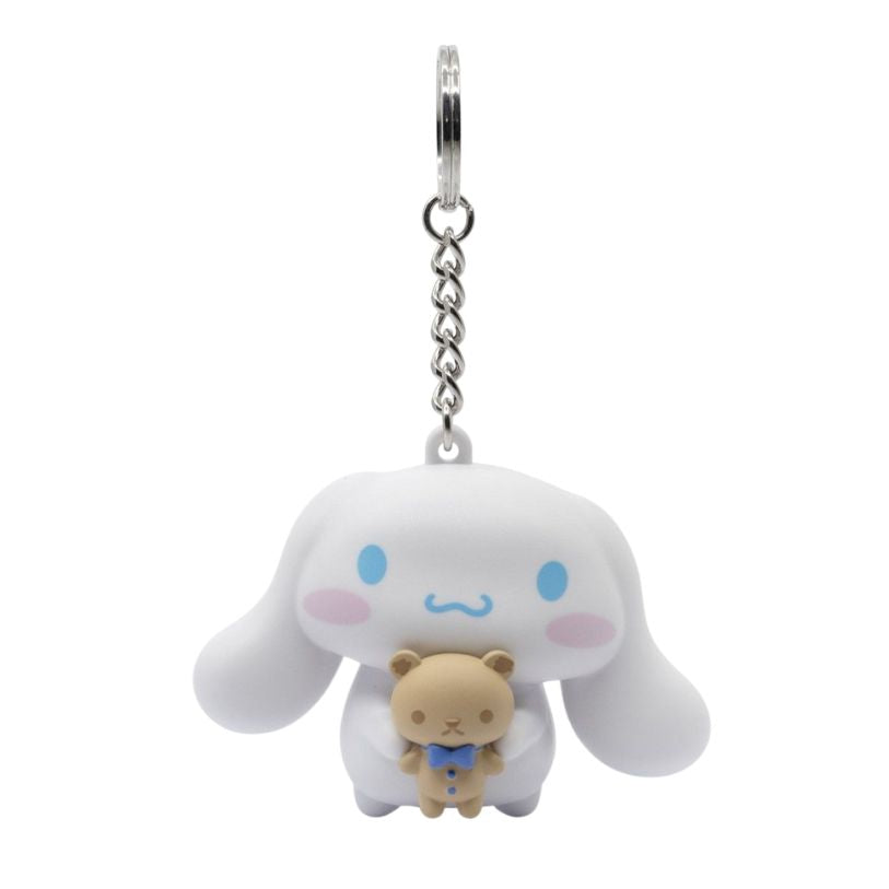 YUME SANRIO POCKET HERO KEYCHAIN HELLO KITTY & FRIENDS CINNAMOROLL