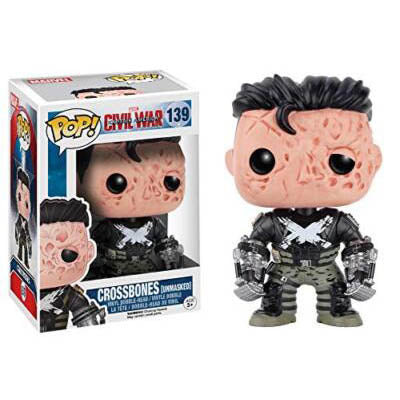 FUNKO POP! MARVEL CIVIL WAR CROSSBONES UNMASKED no139
