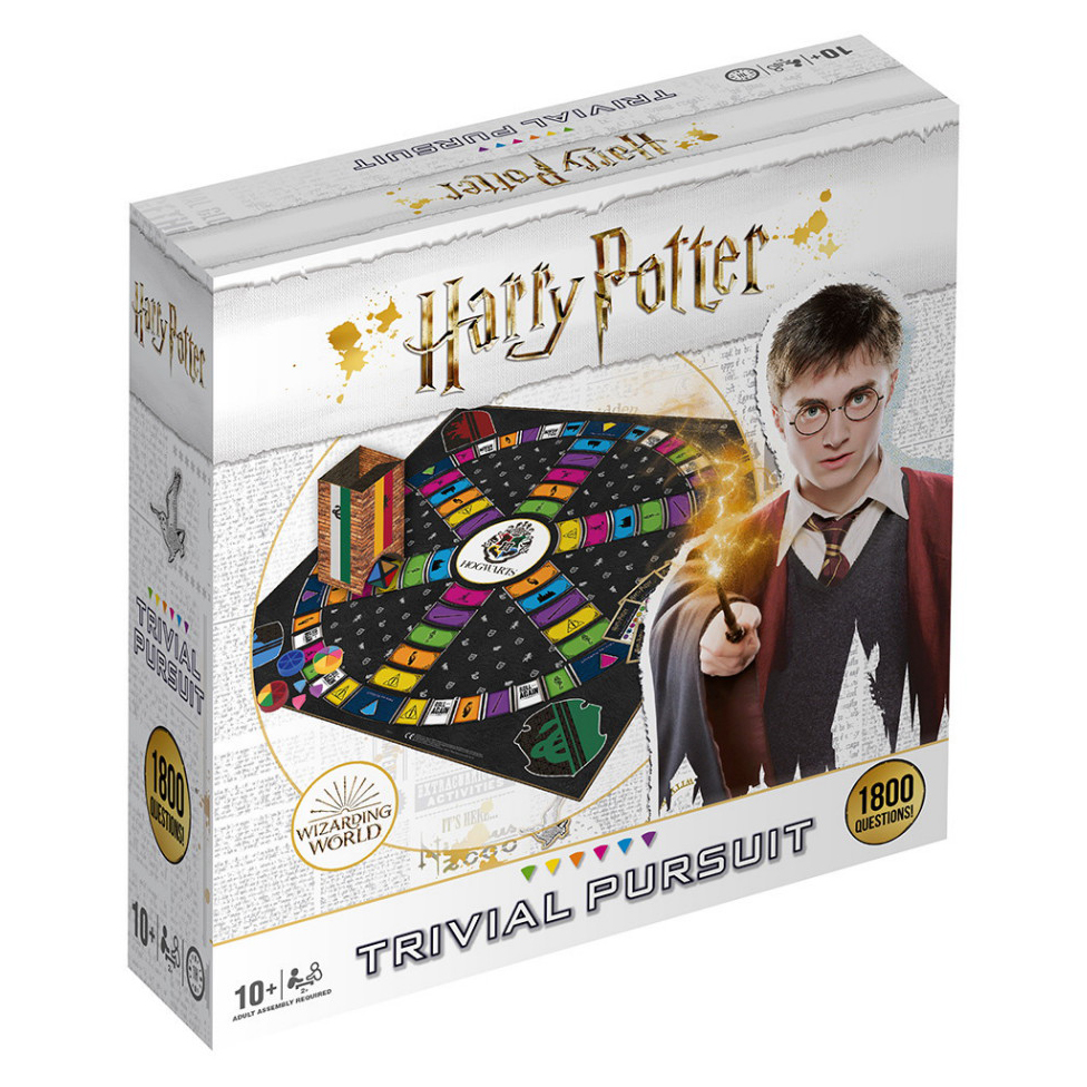 Harry Potter Trivial Pursuit Card Game Ideal for Family Play Time Games 