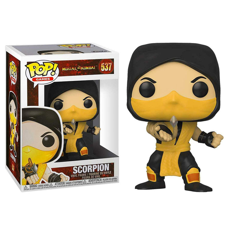Television Funko Pop Mortal Kombat Scorpion Vinyl Figure for sale online 