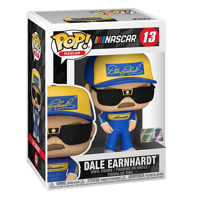Nascar #01 Figur Funko Dale Earnhardt NASCAR Driver Rennfahrer POP 