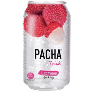 PACHA DRINK SPARKLING WATER LYCHEE 330ml